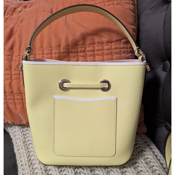Kate Spade New York Eva Small Bucket Bag – Limelight/Yellow – NWOT - Picture 5 of 12